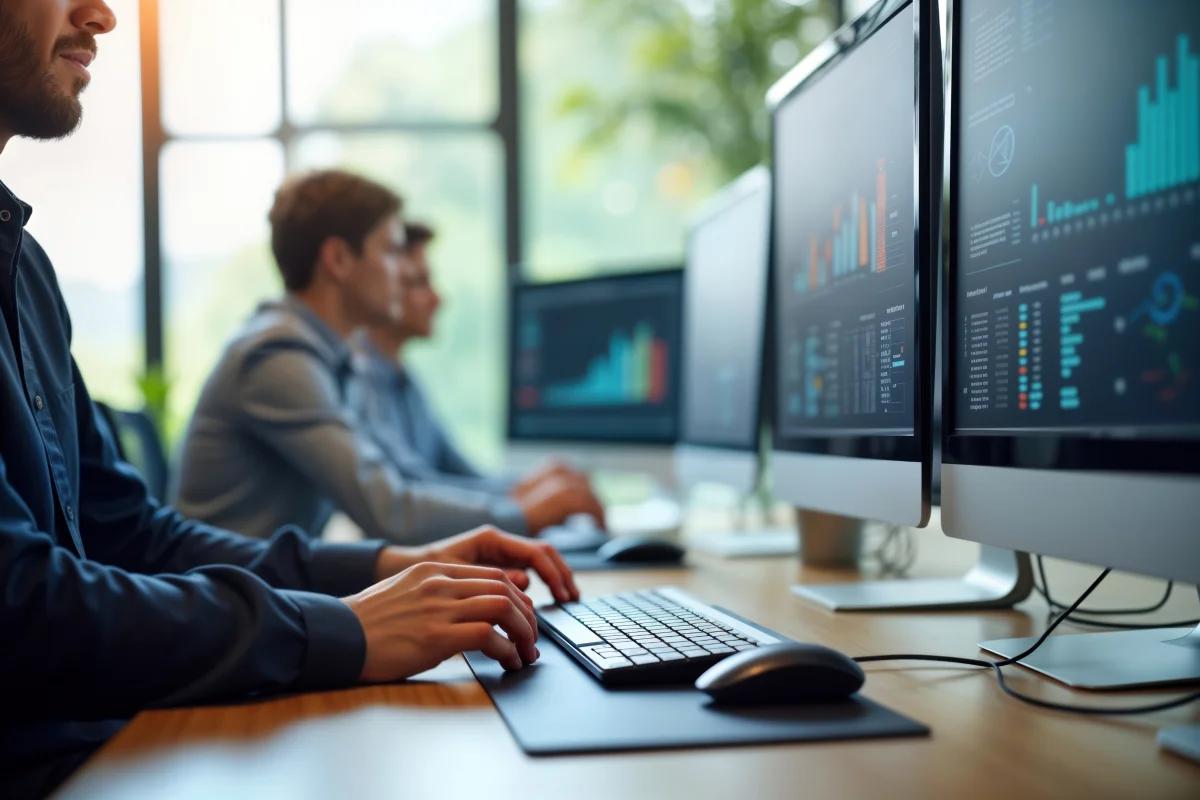 Automatisierte Auswertung von Produktionsdaten — laufend berechnete Kennzahlen statt manuell zusammengetragener Berichte
