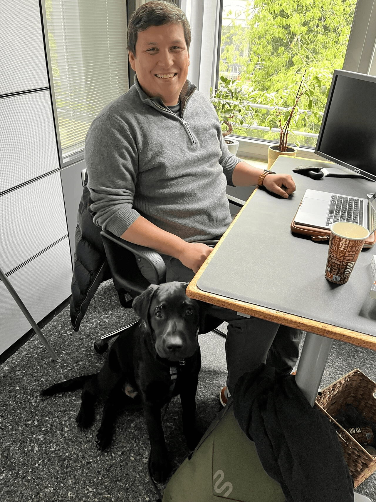 Gründer David Chang im Office der DBI in Giesing