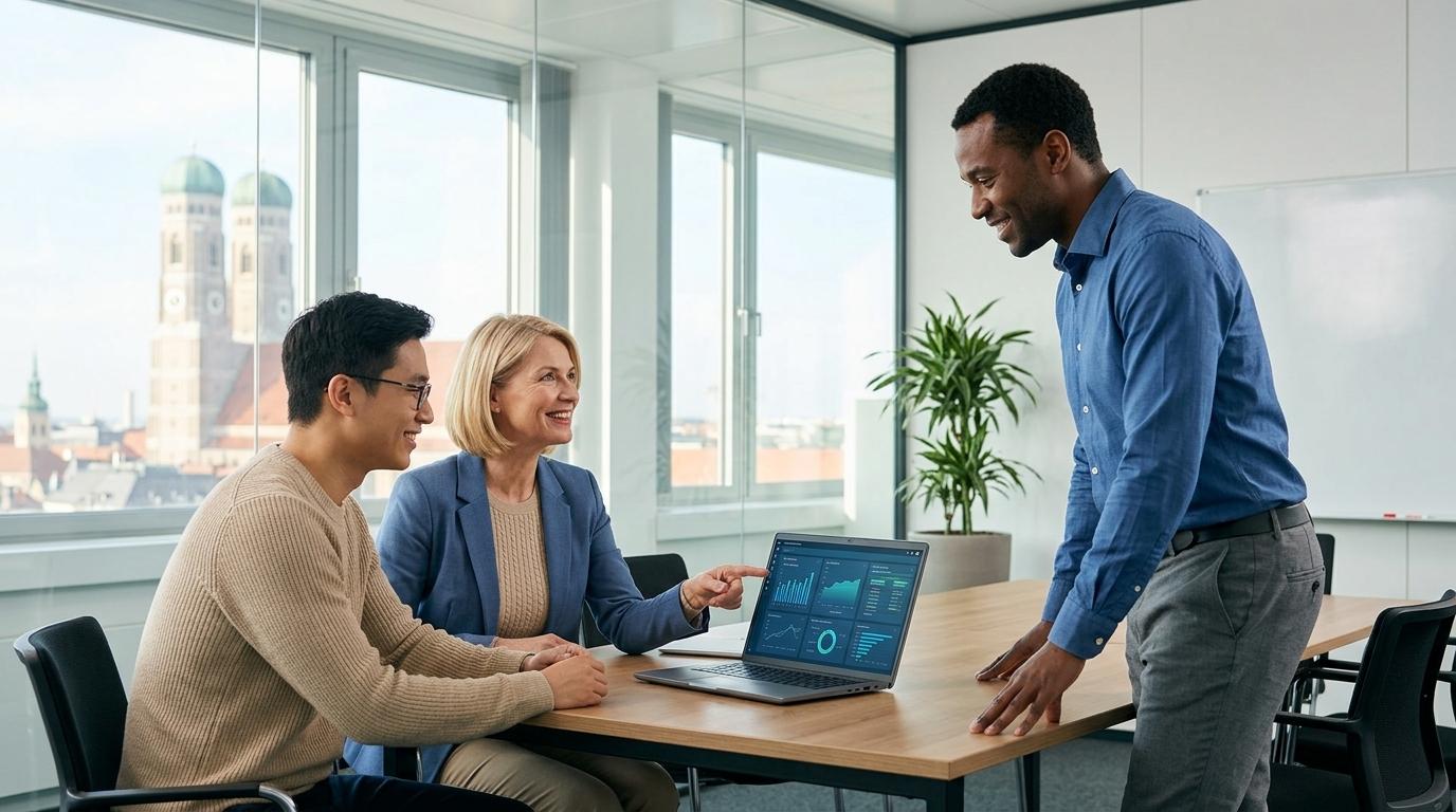 DBI Analytics Team-Meeting in München — vom BI-Beratungshaus zum KI-Unternehmen