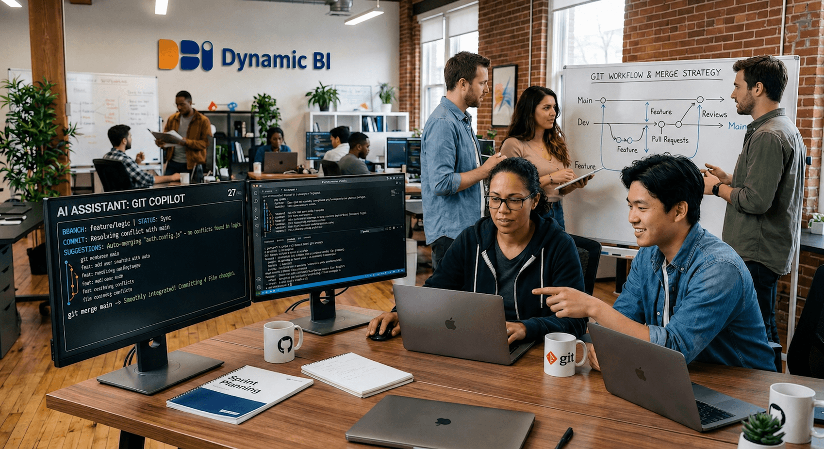 Image for a post: Power BI Git Versionierung mit PBIP und TMDL: Praxis Guide für Agentic BI Coding