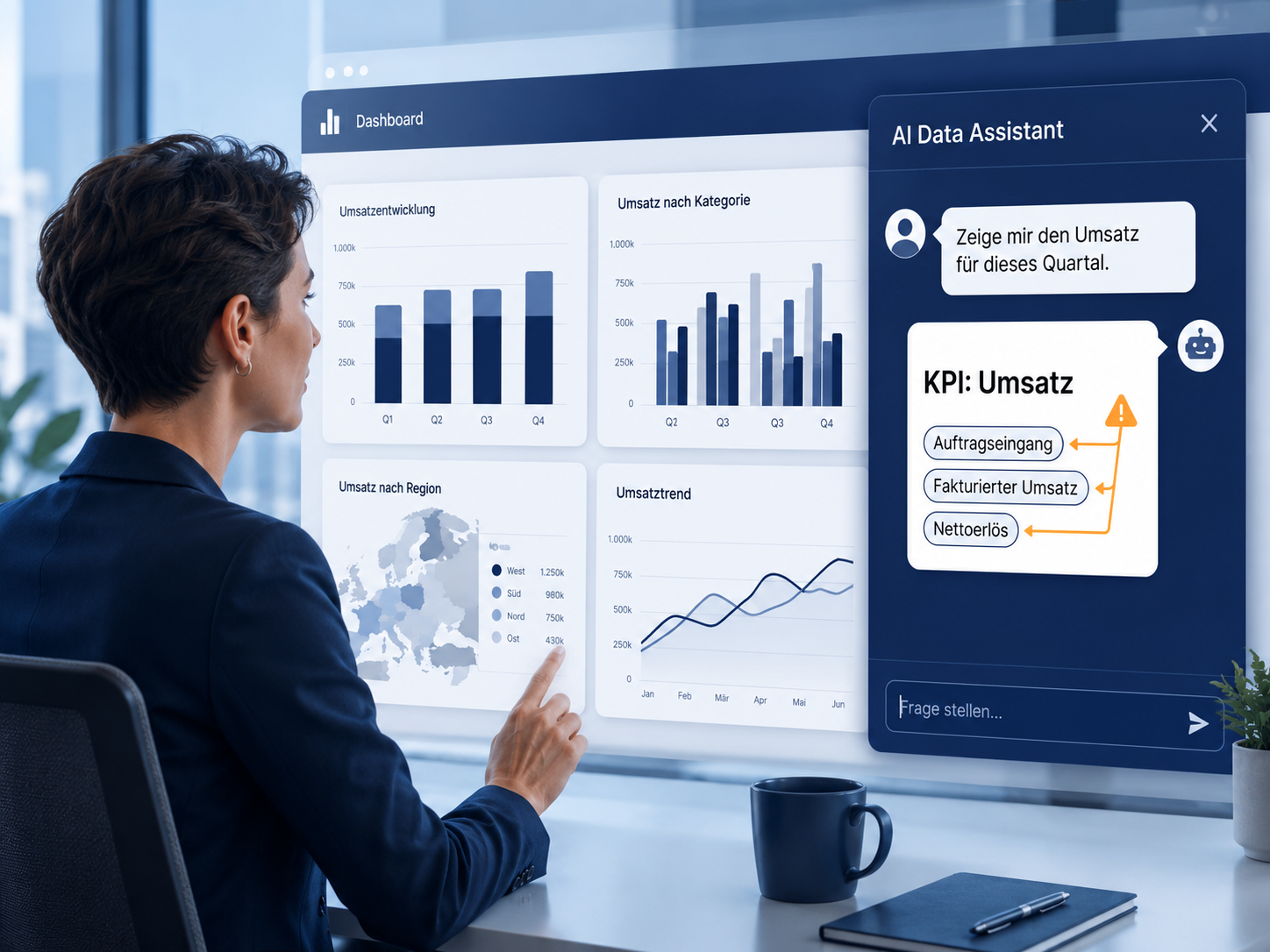 Image for a post: Power BI Copilot: Warum Datenqualität, Datenschutz und Governance über den Erfolg entscheiden