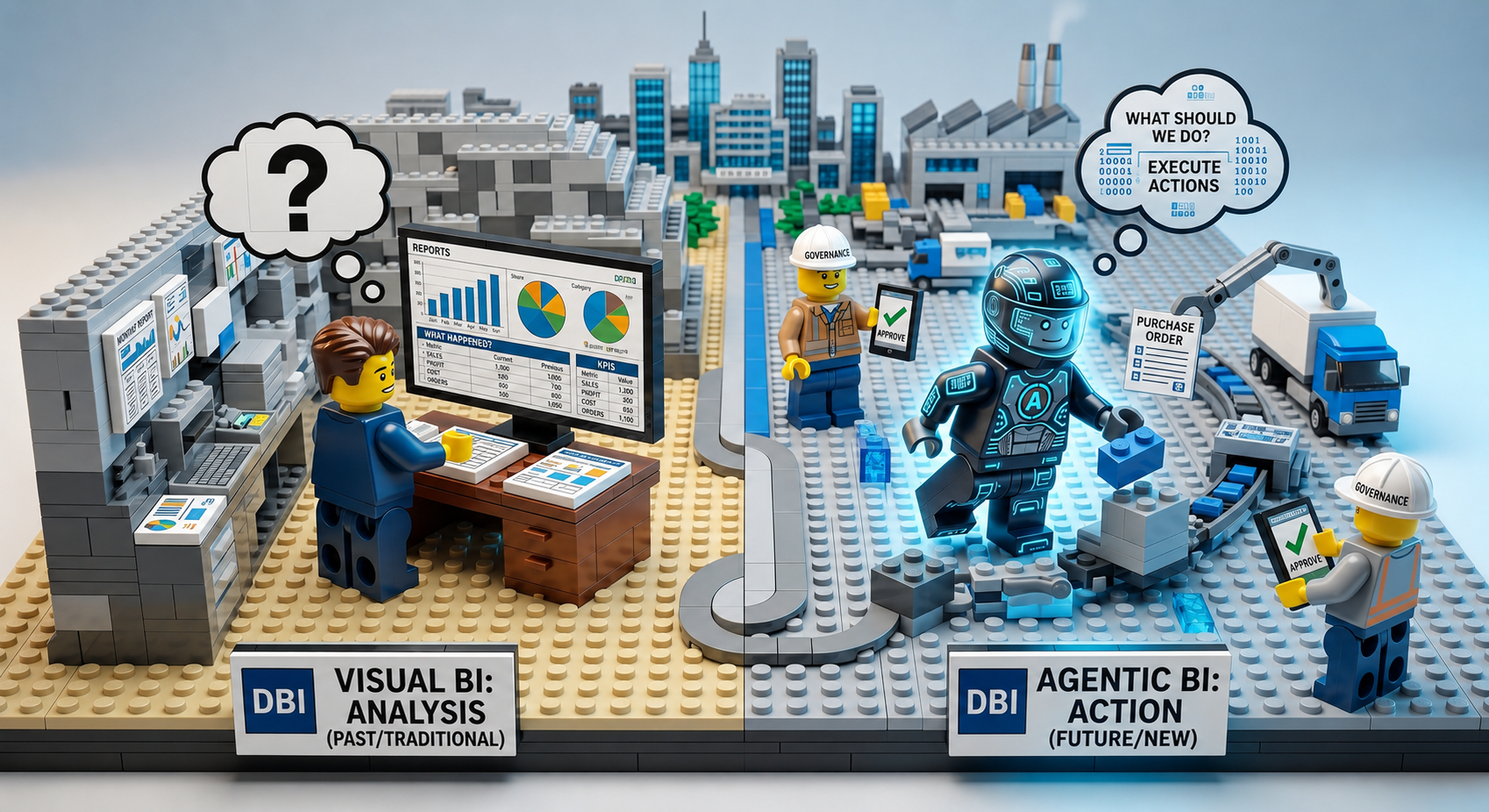 Image for a post: Microsoft Build 2026 confirms Agentic BI — but a local governance is still the missing layer